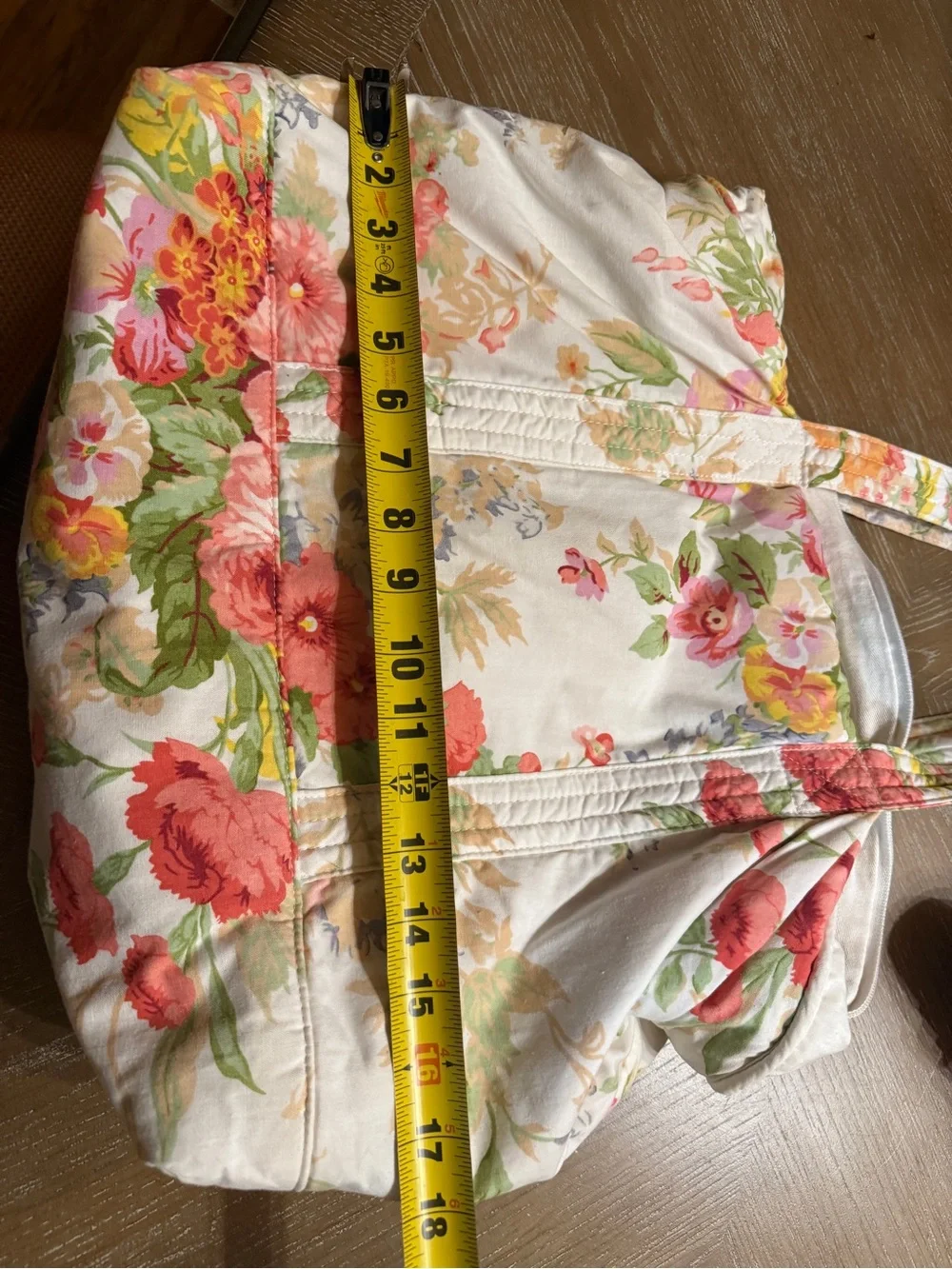 Vintage Floral Ralph Lauren Diaper bag Clean With Little Wear